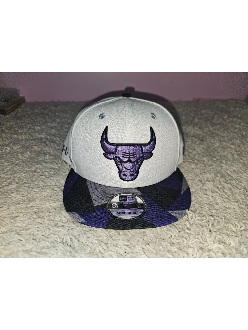 New Era Chicago Bulls Snapback Hat One-Size